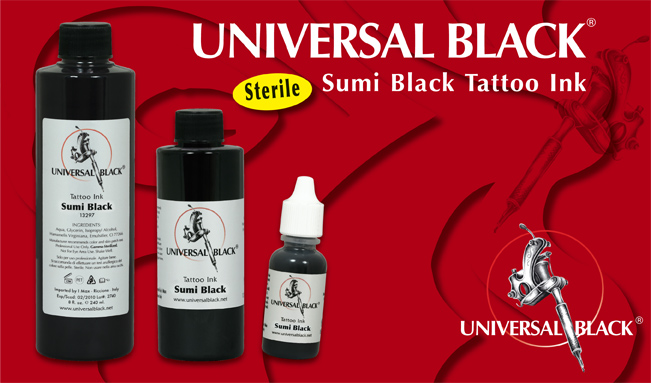 Universal Black Tattoo Ink