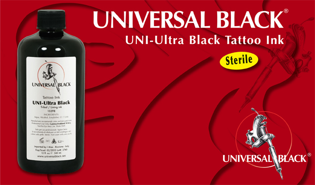 Universal Black Tattoo Ink